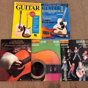 Lot of 5 Learning Guitar Lesson Books Hal Leonard Beginner Guitar For Kids